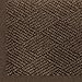 Andersen 2297 Chestnut Brown PET Polyester Waterhog ECO Premier Fashion Entrance Mat, 5' Length x 3' Width, For Indoor/Outdoor