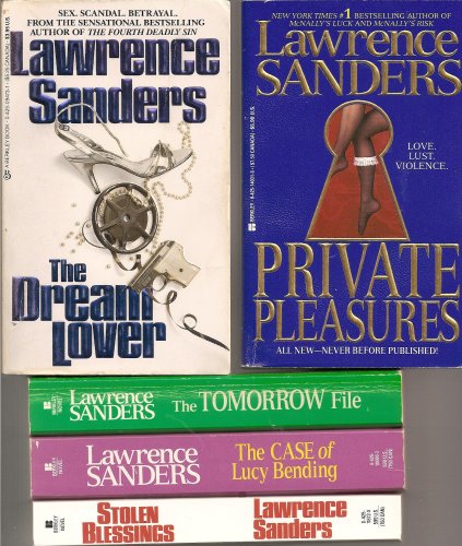 *5* Lawrence Sanders NY Times Best Seller Thrillers: 