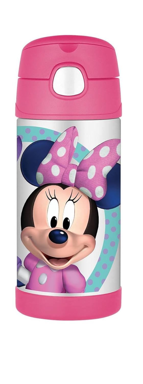 Thermos Funtainer Bottle Minnie Mouse 12 Ounce New Free Shipping eBay