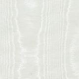 Deluxe Flannel Backed Vinyl 54 Inch Wide-White Moire Deluxe Flannel Backed Vinyl 54 Inch Wide-White Moire
