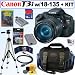 Canon EOS Rebel T3i 18 MP CMOS Digital SLR Camera with EF-S 18-135mm f/3.5-5.6 IS UD Standard Zoom Lens + 16GB Deluxe Accessory Kit