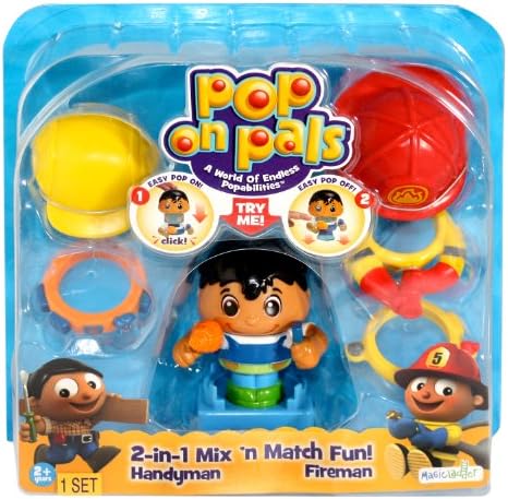 Pop On Pals - Figure Fireman/Handyman