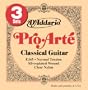D'Addario EJ45-3D Pro-Arte Nylon Classical Guitar Strings, Normal Tension, 3 Sets