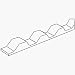 Tallant Inds., Inc. 2216 Ultravinyl And Polycarb Foam Square Closure Strip