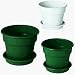 Dura Cotta Rolled Rim Pot