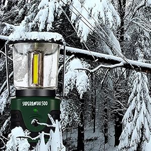 Supernova Ultra Bright LED Lantern - The Best LED Lantern for Camping, Hiking or Any Type of Emergency - Battery Powered Ultra Long Lasting by Supernova