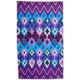 Tracy Reese Beach Towel, Violet Diamond Wave