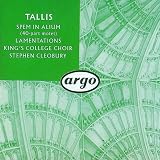 Tallis: Spem in alium / The Lamentations of Jeremiah