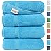 SALBAKOS - Premium 4 Piece Bath Towel Set, Made with 100% Turkish Cotton, Quick Drying, Highly Absorbent & Comfy Towels for Spa & Hotel | 27
