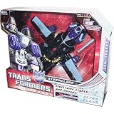 Transformers Universe Series Ultra Class 9 Inch Tall Robot Action Figure - Decepticon STORMCLOUD with Electronic Light and Sounds Plus Interceptor Missile Launcher with 1 Missile (Vehicle Mode: Fighter Jet) ~ Hasbro