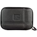 Black Nylon SumacLife Brand GPS Portable Carrying Case with Removable Carbineer for Garmin n�vi 3590LMT 5-Inch Portable GPS Navigator + SumacLife Wisdom Courage Wristband