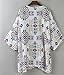 Akery Women's Beach Cover Up Chiffon Diamond Lattice Print Kimono Cardigan