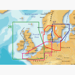 NAVIONICS PLATINUM 25P CF UK SOUTH - HAMBURG
