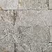 Silverado Gray Marble 2 X 6 Split-Faced Brick Mosaic Tile - 6