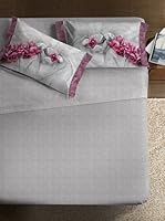 Ipersan Juego De Sábanas Fine-Art Asian (Gris/Rosa)