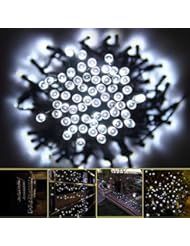 Kitchen: Innoo Tech 100 Led Solar String Outdoor Lights for Garden,Patio,Party,Christmas-White Fairy Light Size: Color: White, Model: , Home/Garden & Outdoor Store - Innoo Tech