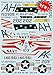 WET DECALS FOR AIRPLANES DECAL FOR VOUGHT F-8 CRUSADER PART 1 THE COMPLETE SET 2, 1/48 PRINT SCALE 48-139 DECALS DETAILS FOR AIRCRAFT