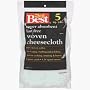 Intex Supply Co. 611565 Deluxe White 100% Cotton Cheesecloth