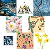 Greeting cards collection.  Beautiful 1 - 8 luxury art cards. Premium quality cards.