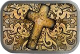 616hj16V%2BwL. SL160  Tattoo Johnny Brown Cross Tattoo Belt Buckle