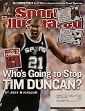 TIM DUNCAN SAN ANTONIO SPURS SPORTS ILLUSTRATED JUNE 2003!