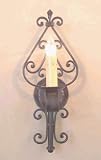 Fleur de Lis 1 Light