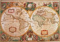 Old Map Jigsaw Puzzle 1000pc