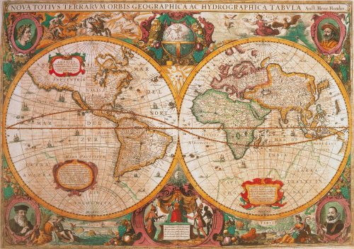 Old Map Jigsaw Puzzle 1000pc