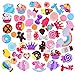 Outus 50 Pieces Mixed Food Resin Cute Cabochons Flatback for Cell Phone Decoration and Craft Projects