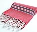 Cacala Turkish Beach Towel Quick Dry Prewashed for Soft Feel Extra Large Peshtemal for Bathroom, Travel, Pool and Swim, Paradise Series, 37 in x 70 in