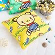 [Yellow Candy Bear] Decorative Pillow Cushion / Floor Cushion (15.8 by 15.8 inches)