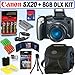 Canon PowerShot SX20IS 12.1MP Digital Camera + 8GB Deluxe Accessory Kit
