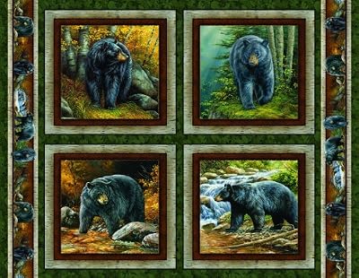Bear Cameos 1000+pc Jigsaw Puzzle by Rosemary Millette
