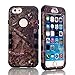 iPhone 6 Plus Case MOUKOU(TM) Tree Camouflage Camo Hybrid Hard Soft Case Cover for iphone6 5.5Inch