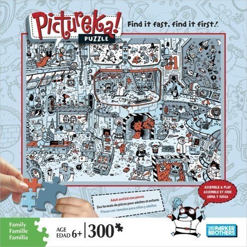 Pictureka! Puzzle by Parker Brothers - Space Setting : Item No. 04470-02 by Pictureka