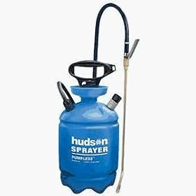 Click here to buy Hudson PumpLess Poly Sprayer - 2 Gallon, Model# 61142 by Hudson.