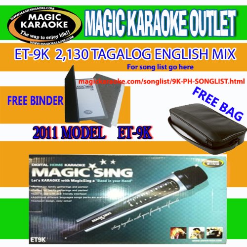 Entertech Magic Sing Karaoke Mic Pinoy Version Et9k Comes with a 1 Year