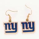 New York Giants Dangle Earrings