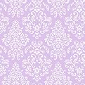 Delicate Document Damask - Purple (20.5")