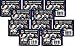 10 (Ten) Packs of 2015 NFL Sticker Collection Football Cards - 10 Sticker Packets (70 NFL Stickers)