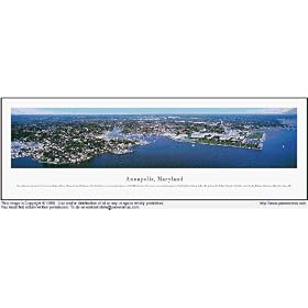Annapolis Maryland 13.5x40 Panoramic Photo
