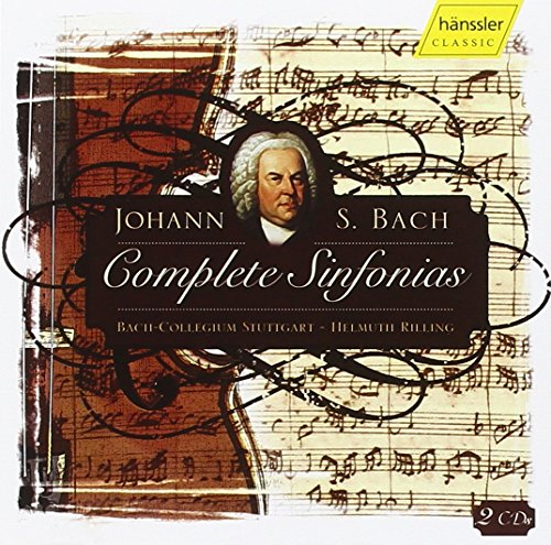 Johann S. Bach: Complete Sinfonias - Bach-Collegium Stuttgart / Helmuth Rilling
