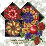 Holiday Glitters Kaleidoscope Quilt Block Kit