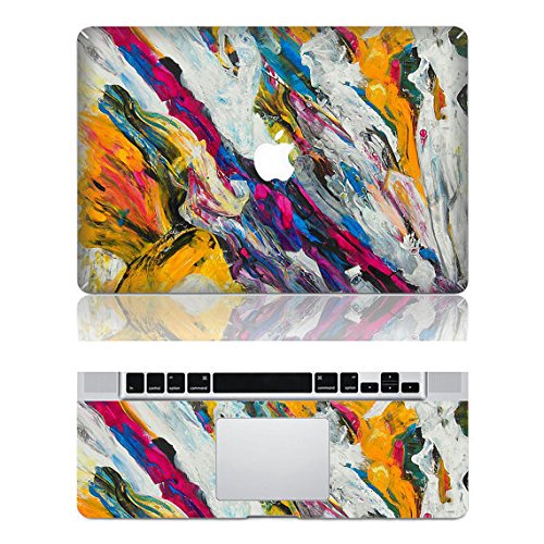 iCasso Flowing Color Protective Full-cover Vinyl Art Skin Decal Sticker Cover for Apple MacBook Pro 13.3 inch(A1278)