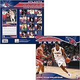 John F. Turner Atlanta Hawks 2009 Wall Calendar
