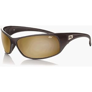 Buy Bolle Sport Recoil Sunglasses (Dark Tortoise Polarized Sandstone Gun) by Bolle