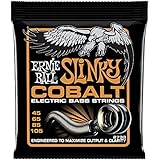 Ernie Ball Cobalt Hybrid Slinky Bass Set, .045 - .105
