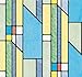 d-c-fix Self-Adhesive Privacy Glass Window Film, Busko Stained Glass, 17.71