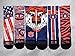 Rock'em Apparel Auburn University AU Tigers Custom Athletic Crew Socks