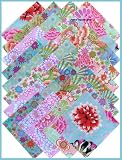 Kaffe Fassett 6.5 SPRING COLLECTION Fabric Squares Quilting Kit